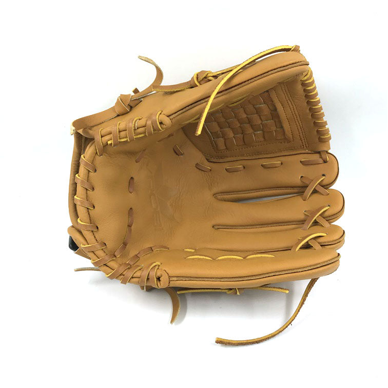 One Nation RHT 12.5-Inch Basket Web Fielders Glove Toffee/Tan