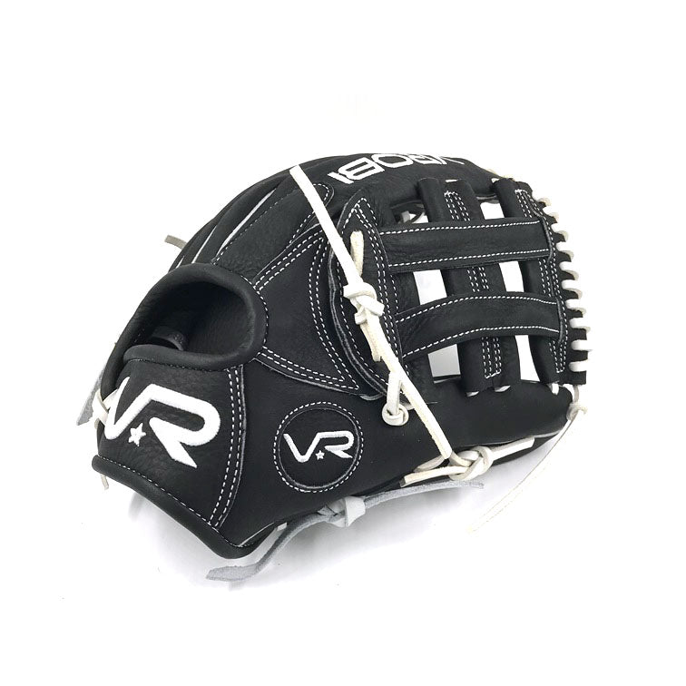 One Nation RHT 12.25-Inch H Web Fielders Glove Black/White