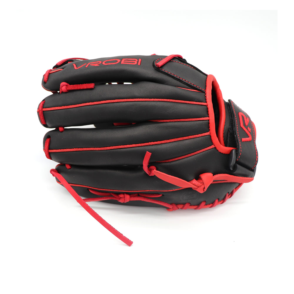 One Nation RHT 11.75-Inch Modified T Web Fielders Glove Black/Red