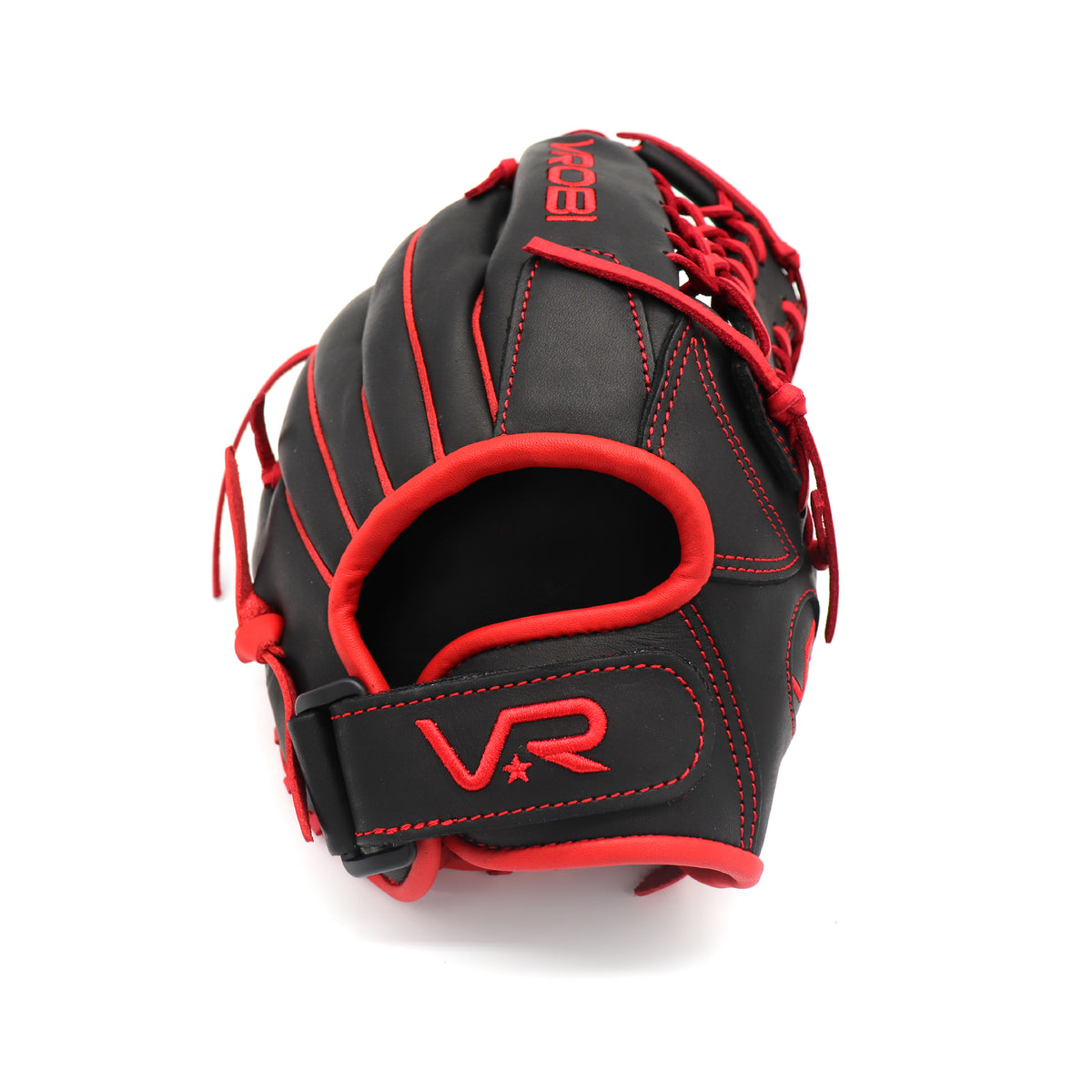 One Nation RHT 11.75-Inch Modified T Web Fielders Glove Black/Red