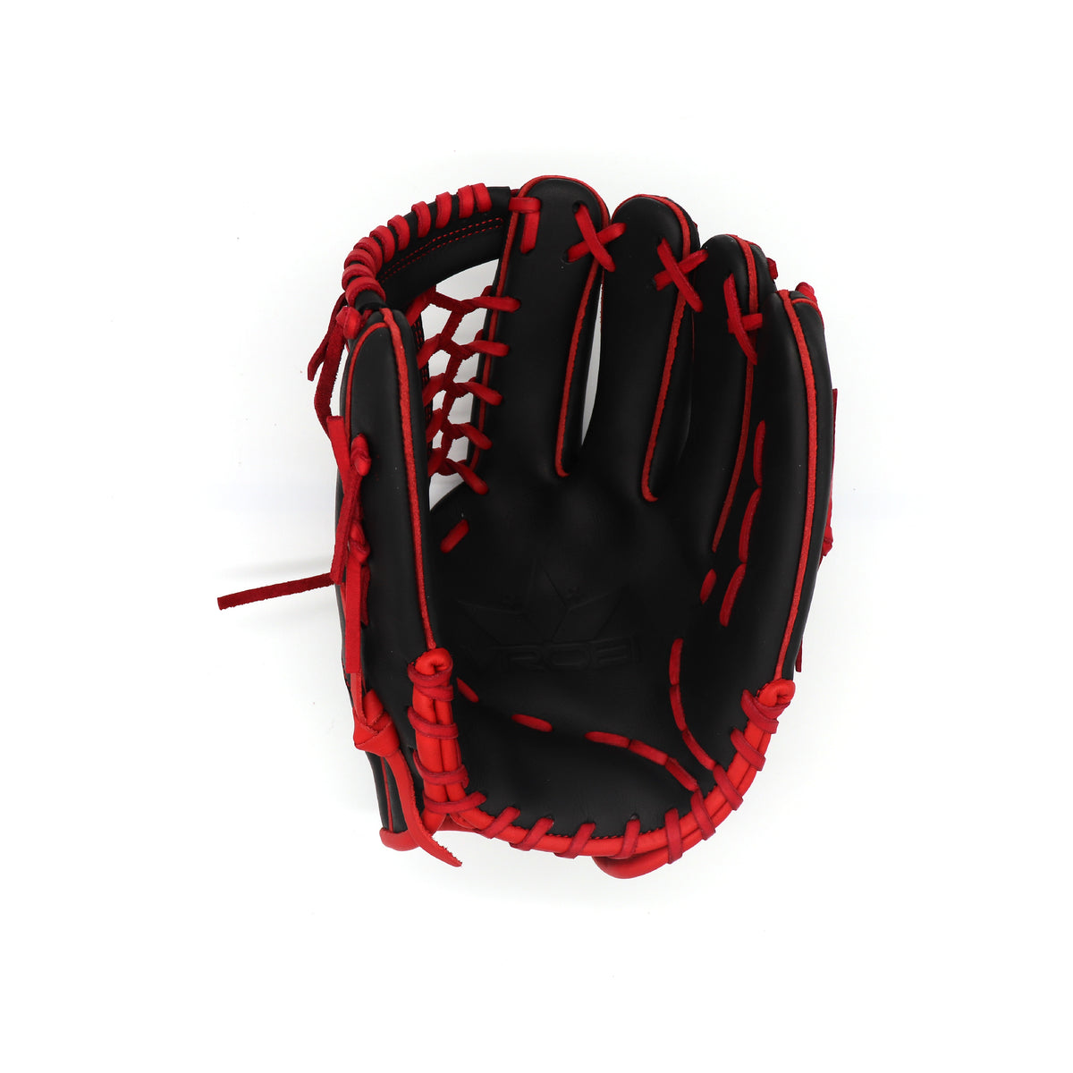 One Nation RHT 11.75-Inch Modified T Web Fielders Glove Black/Red