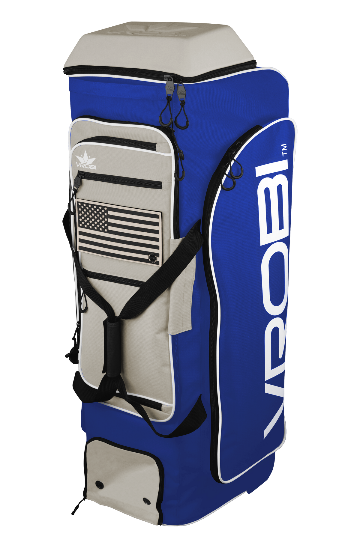 Royal Blue and Vegas Gold Baseball and Softball Catchers Bag