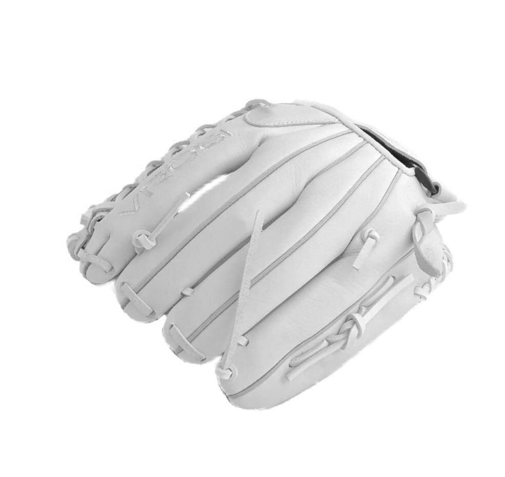 One Nation RHT 12.5-Inch Modified T Web Fielders Glove White/Metallic Silver